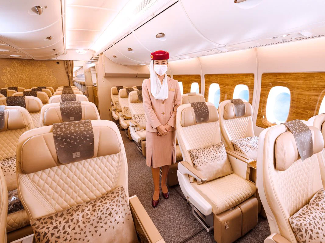 Enjoying a Comfort Zone Upgrading to new Premium Economy Class in Emirates