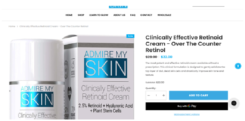 Admire My Skin Coupon