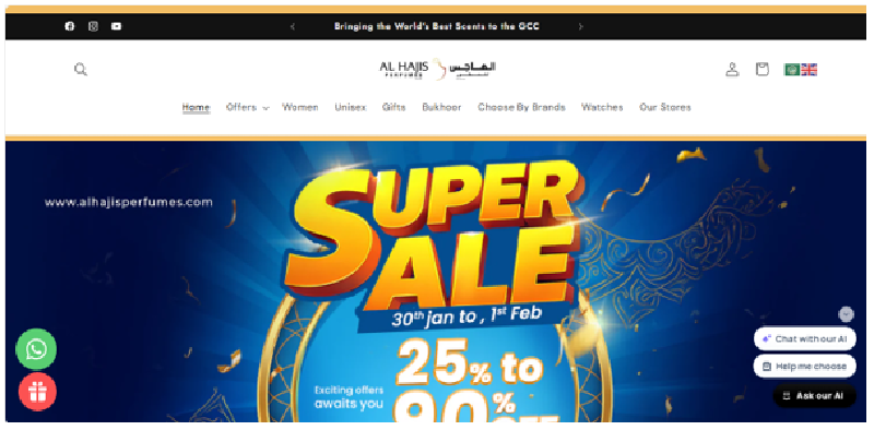 Al Hajis Perfumes Coupon