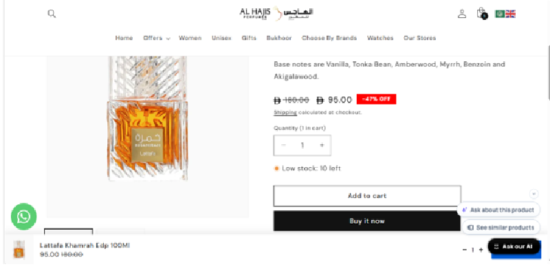 Al Hajis Perfumes Coupon