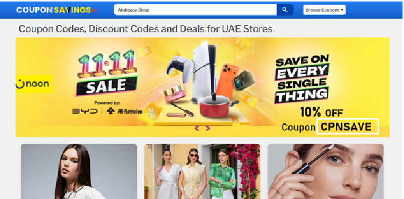 Alokozay Shop Coupon