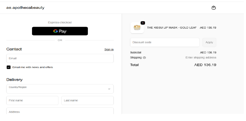 Apotheca Beauty Coupon