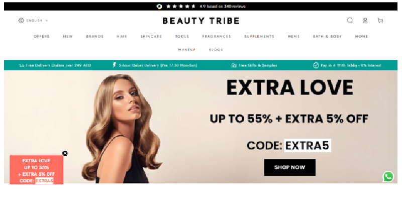 Beauty Tribe Coupon