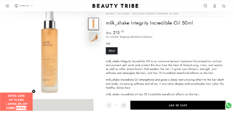 Beauty Tribe Coupon