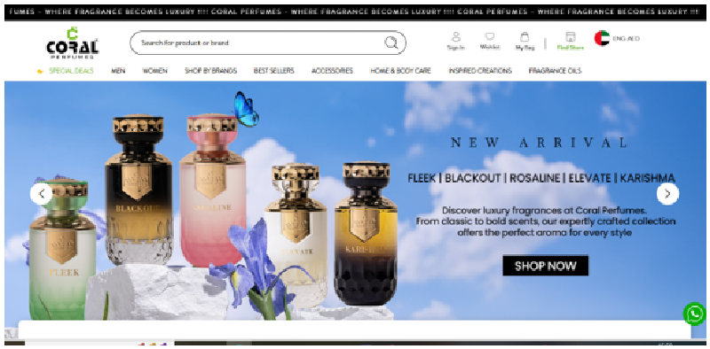 Coral Perfumes Coupon