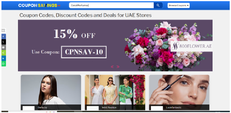 Coral Perfumes Coupon