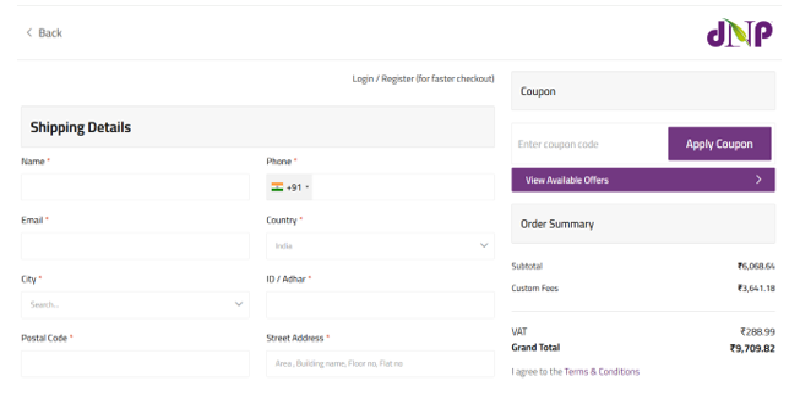 Dr. Nutrition Coupon