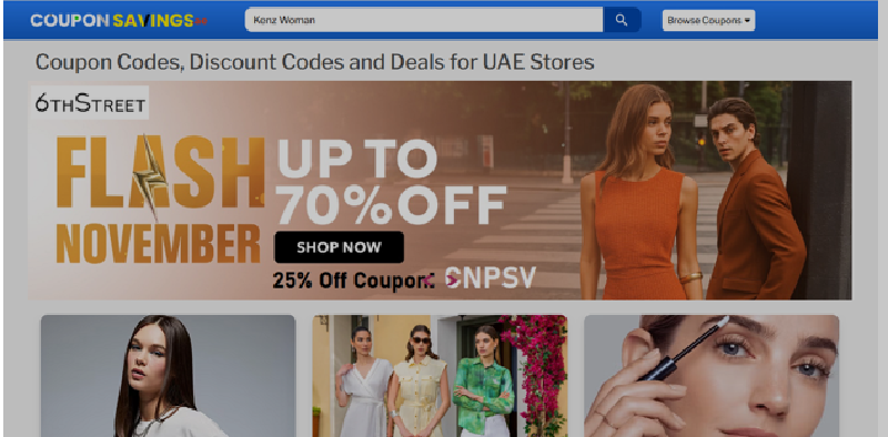 Kenz Woman Coupon