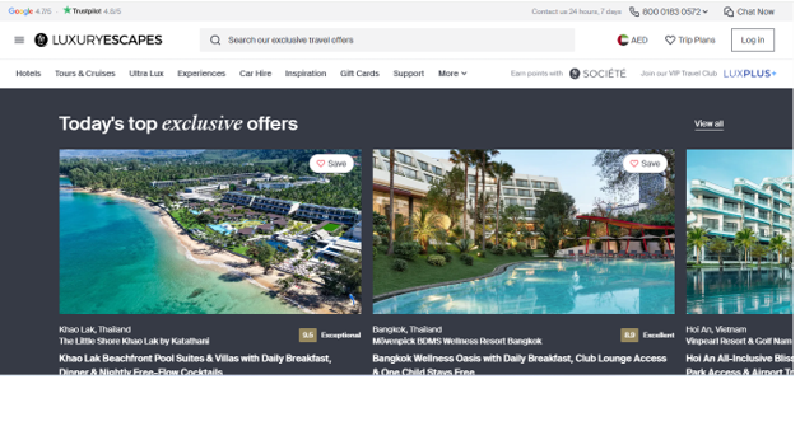 Luxury Escapes Coupon