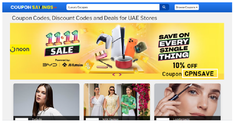 Luxury Escapes
Coupon