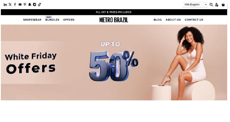 Metro Brazil Coupon