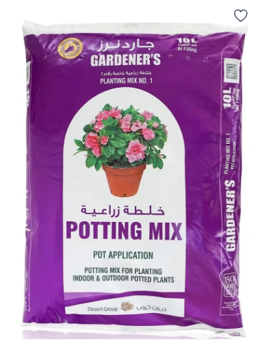 All-Purpose Potting Soil & Garden Mix 10L Nutrient-Rich Organic Planting Soil