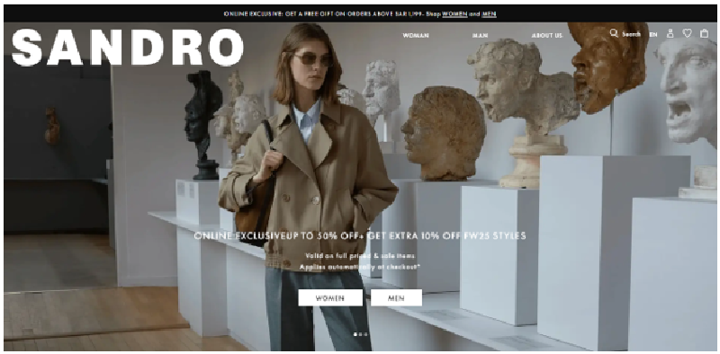 Sandro SA Coupon